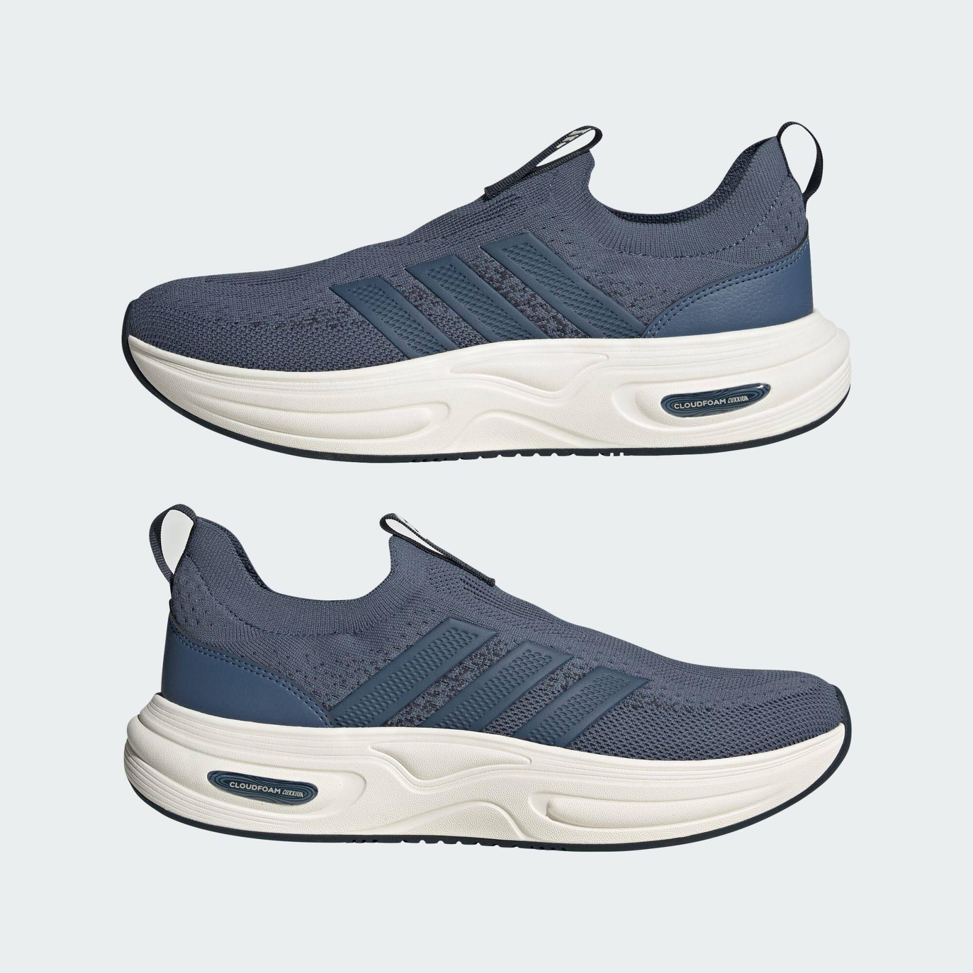 Adidas CLOUDFOAM CUXXION  SOCK Men Sportswear Shoes Blue -  2