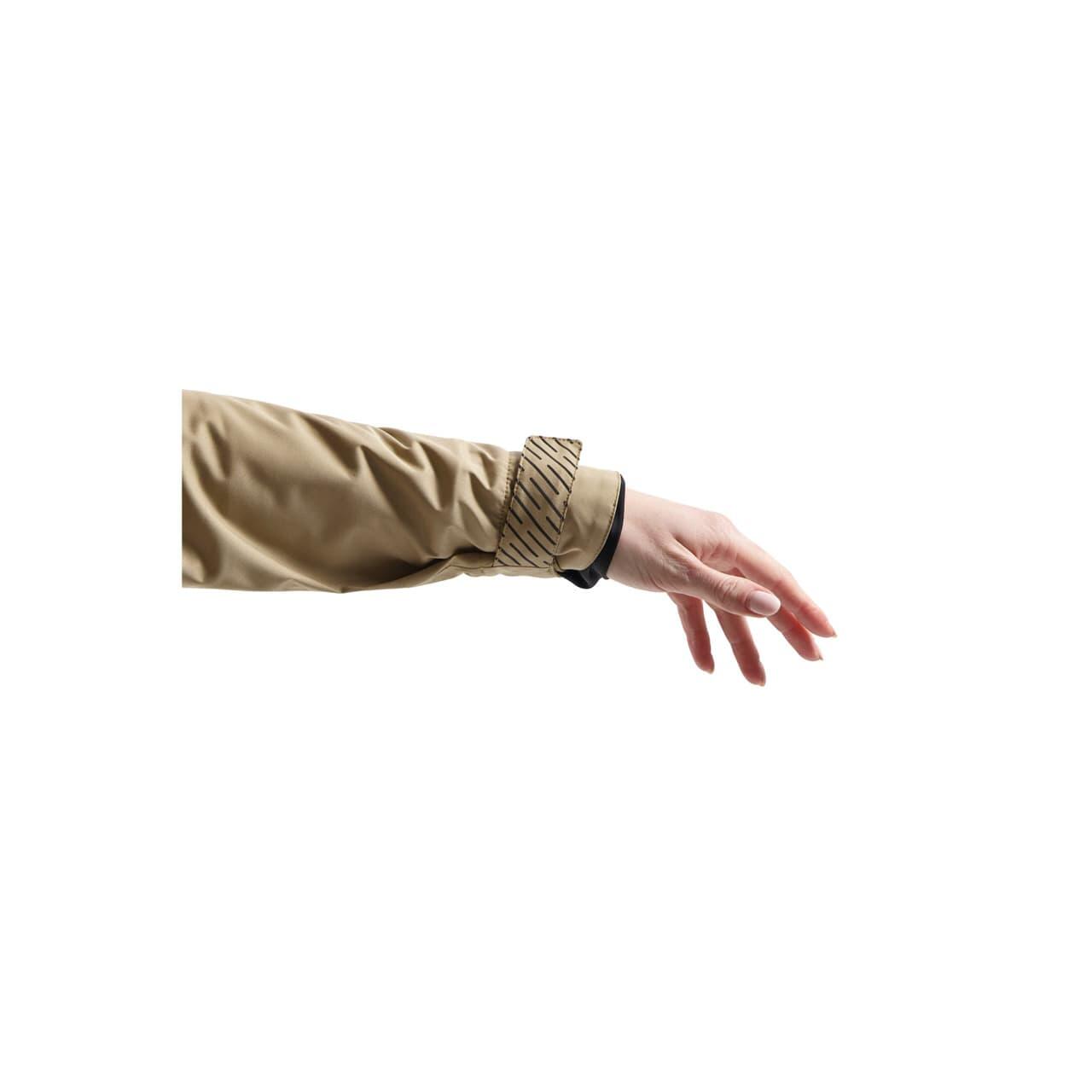 Regenparka für unterwegs und auf dem Fahrrad Unisex RainShield Parka M Kamel 5/5