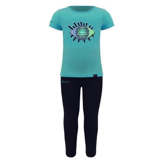 Ensemble fille avec manches courtes et leggings Vetra