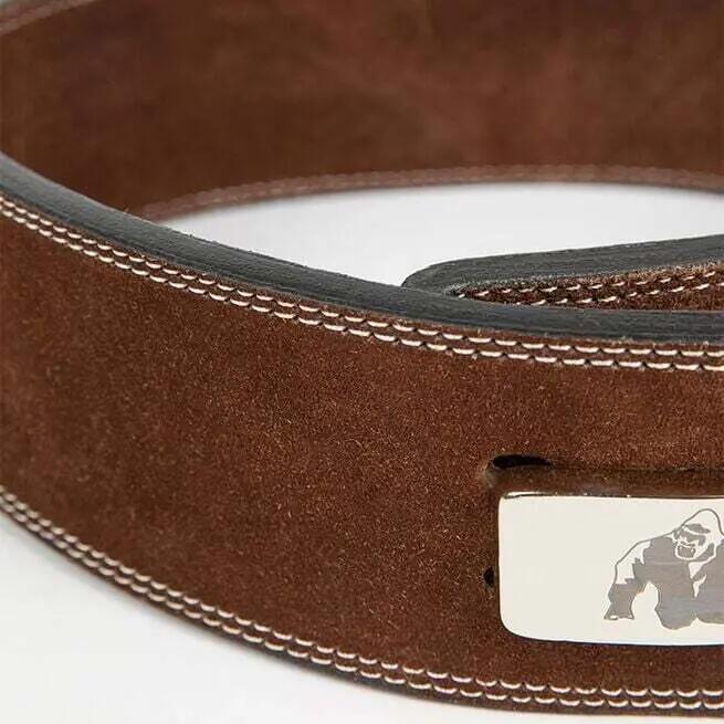 4-inch leren hijsband Gorilla Wear 4/6