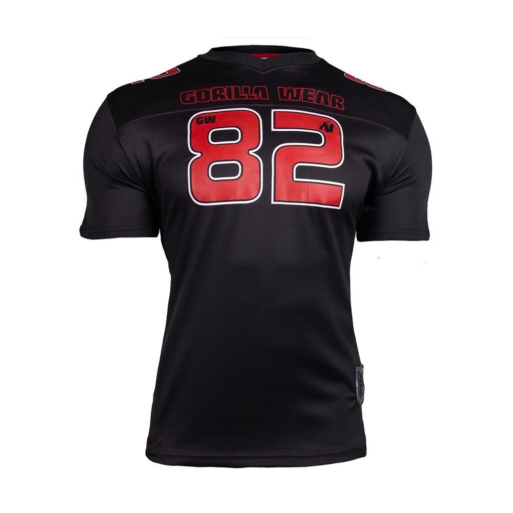 BLACK / RED