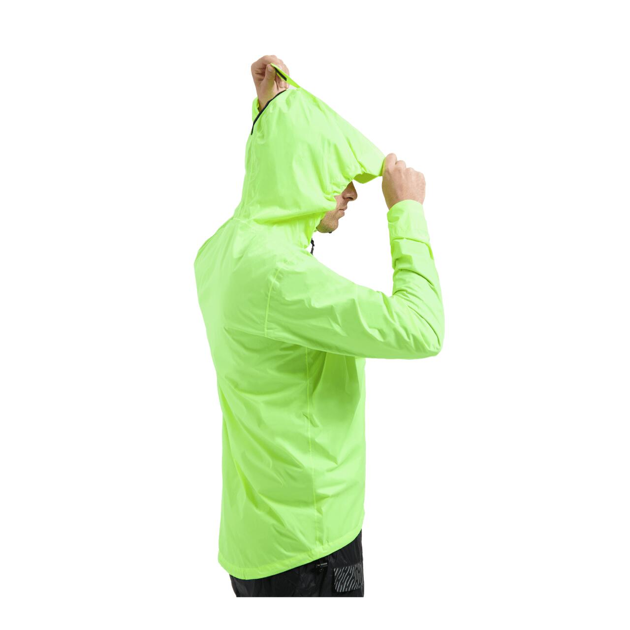 Multifunktionale Regenjacke Unisex MultiShield M Neongelb 4/4