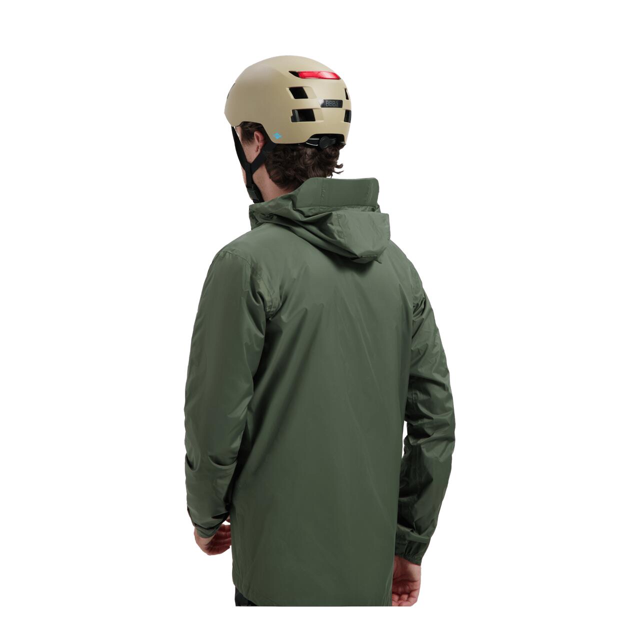 Multifunktionale Regenjacke Unisex MultiShield XL Olivgrün 4/4