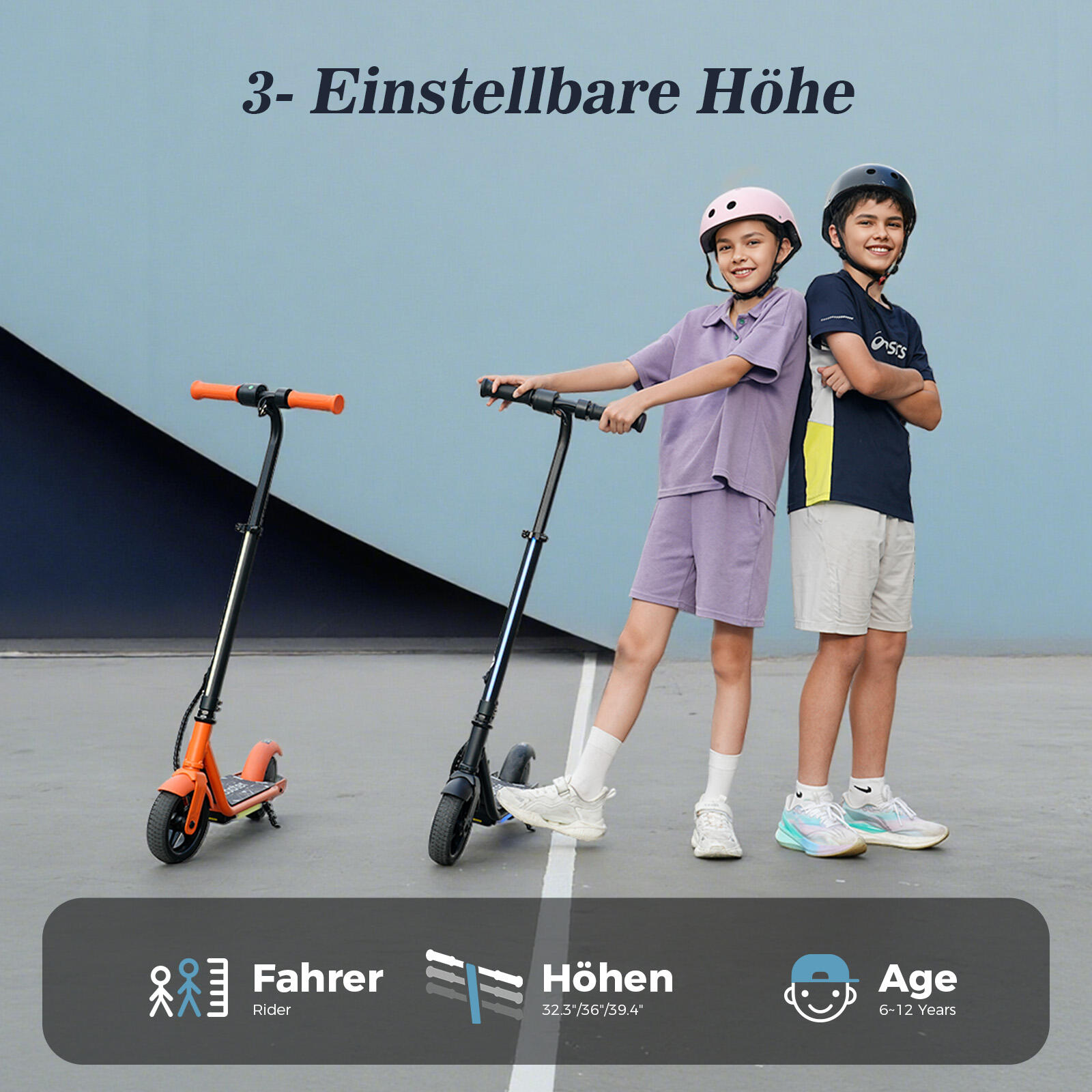 Trottinette électrique unisexe pour enfants 6/7