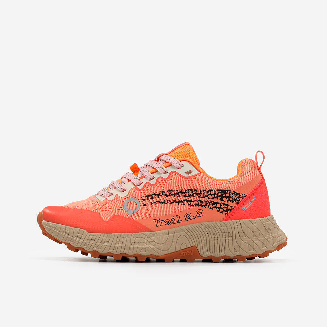 Scarpa da Trail Running Donna Gomma ATOM AT159 TERRA V2 LOW DENSITY SALMON 3/7