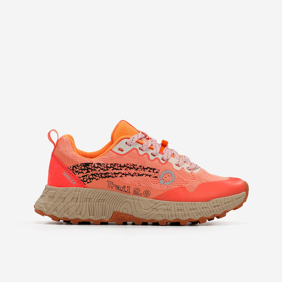 Scarpa da Trail Running Donna Gomma ATOM AT159 TERRA V2 LOW DENSITY SALMON 2/7