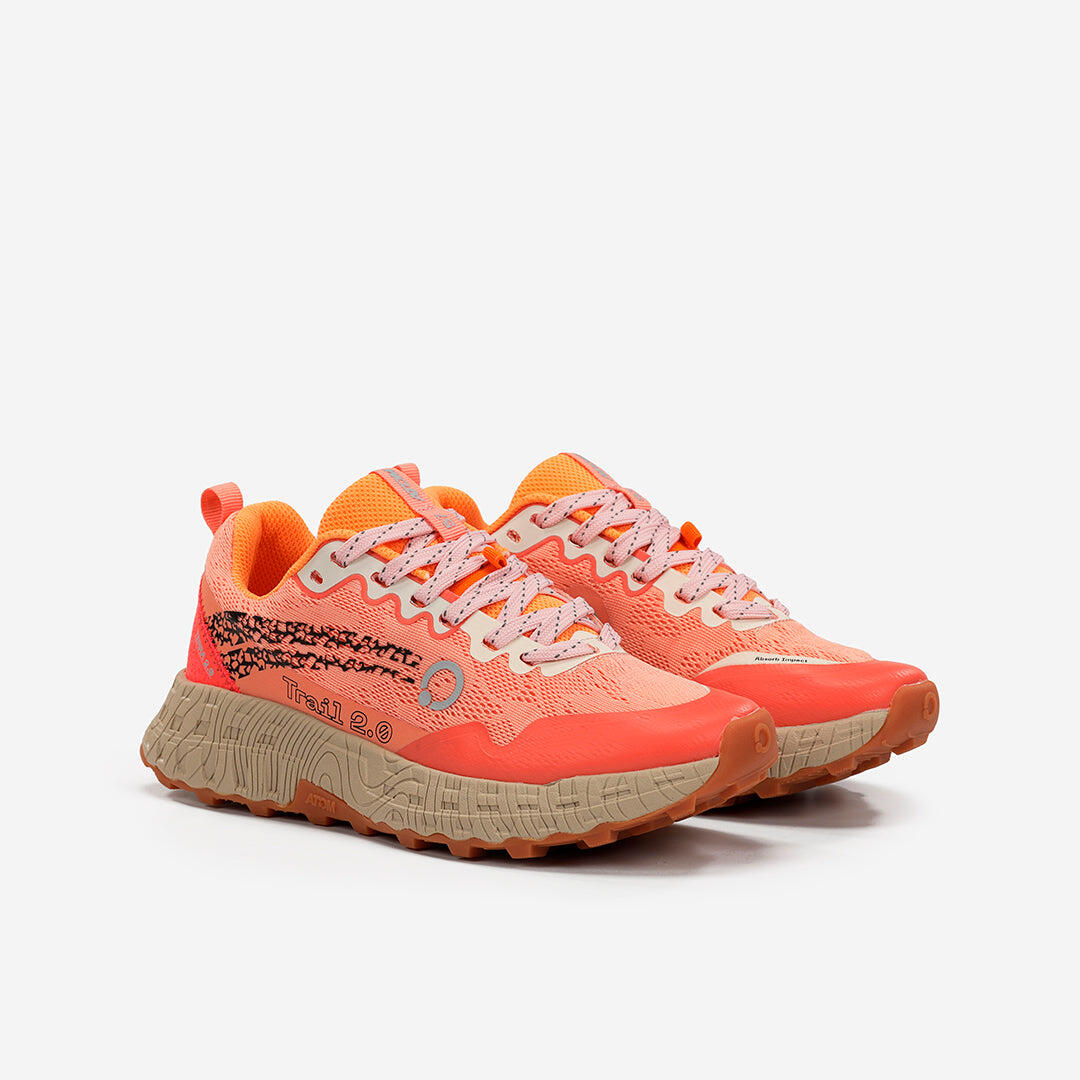 Scarpa da Trail Running Donna Gomma ATOM AT159 TERRA V2 LOW DENSITY SALMON 6/7
