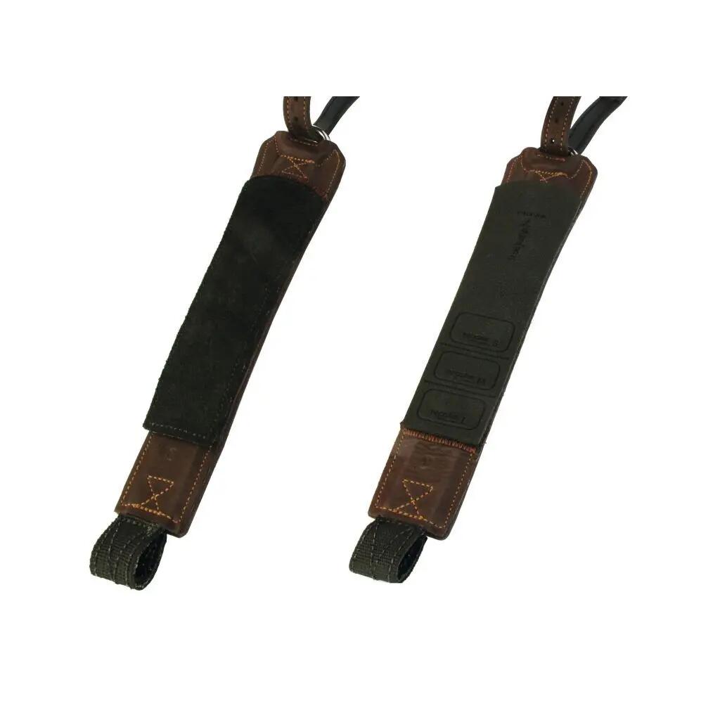 Steigbügelriemen Reiten Leder Free Jump Pro Grip 2023 3/6