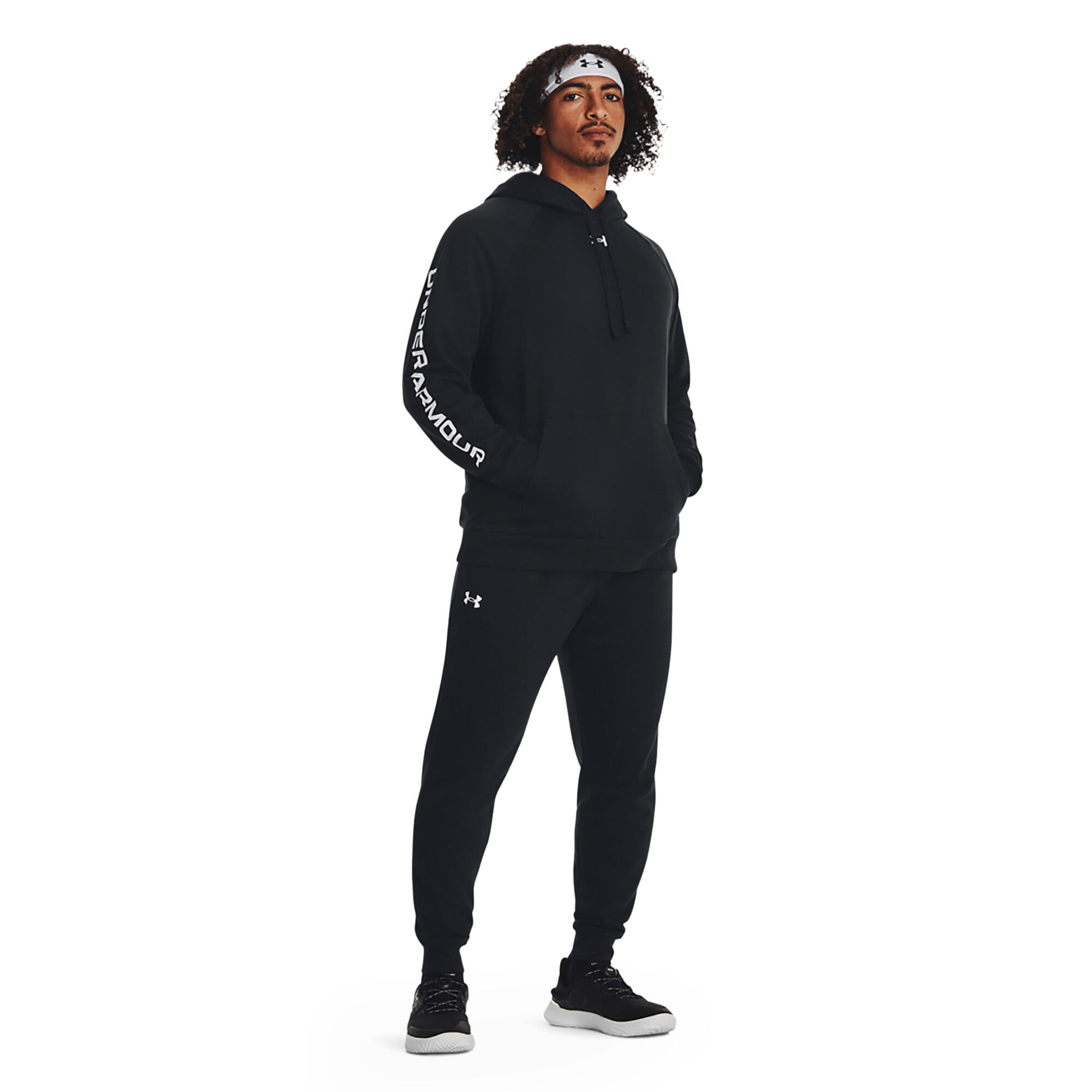 Dres Under Armour Rival Czarny Mieszanka Bawełny 7/7