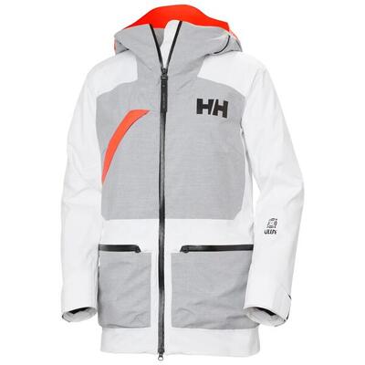 Dames ski-jack met capuchon helly hansen whitewall lifaloft 3.0t