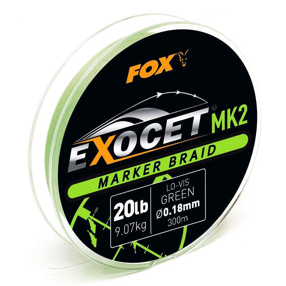Gevlochten draad Fox Exocet MK2 Spod & Marker Braid 0.18mm/20lb x300m 3/4