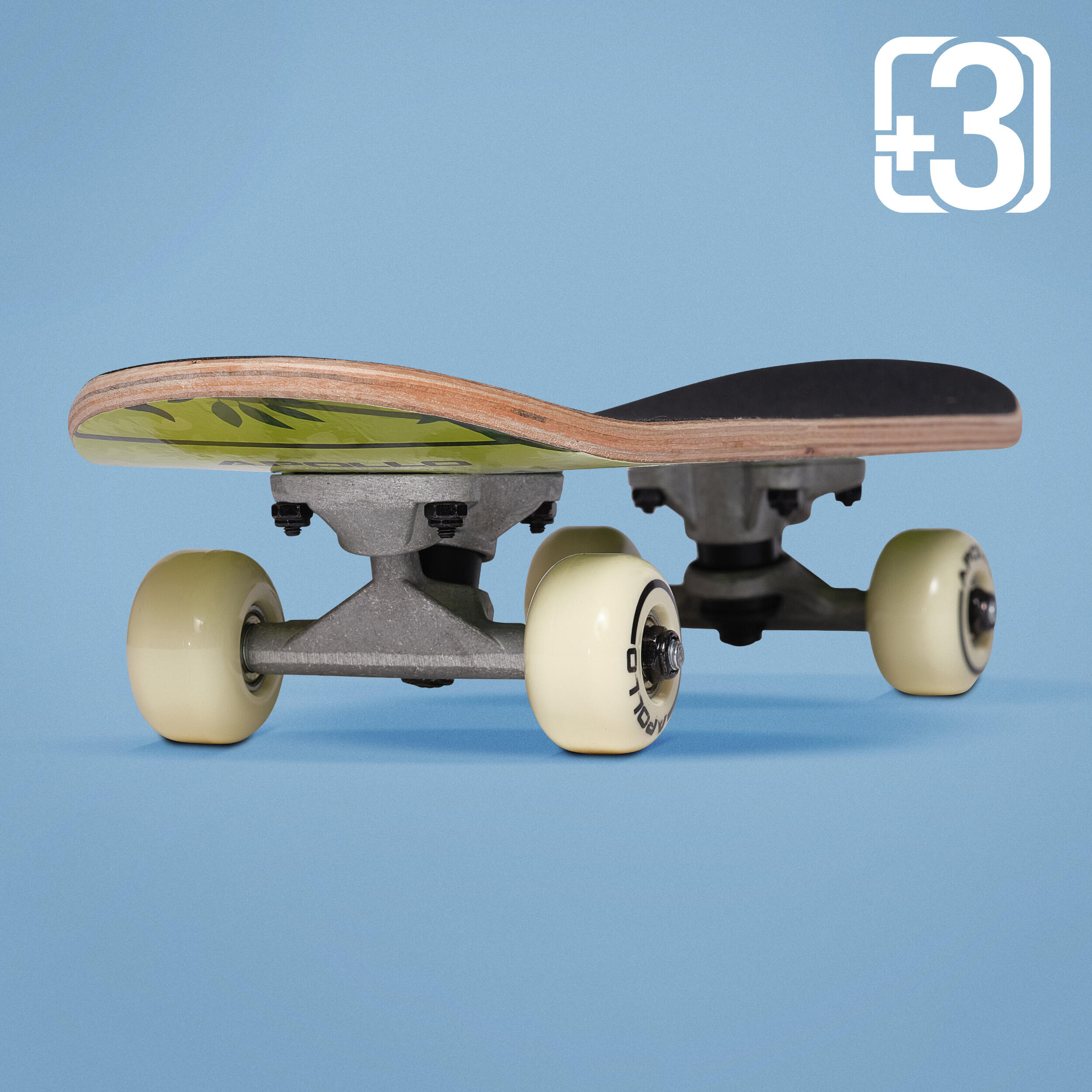 Skateboard infantil Apollo 51 cm – tabla completa para principiantes 2/7