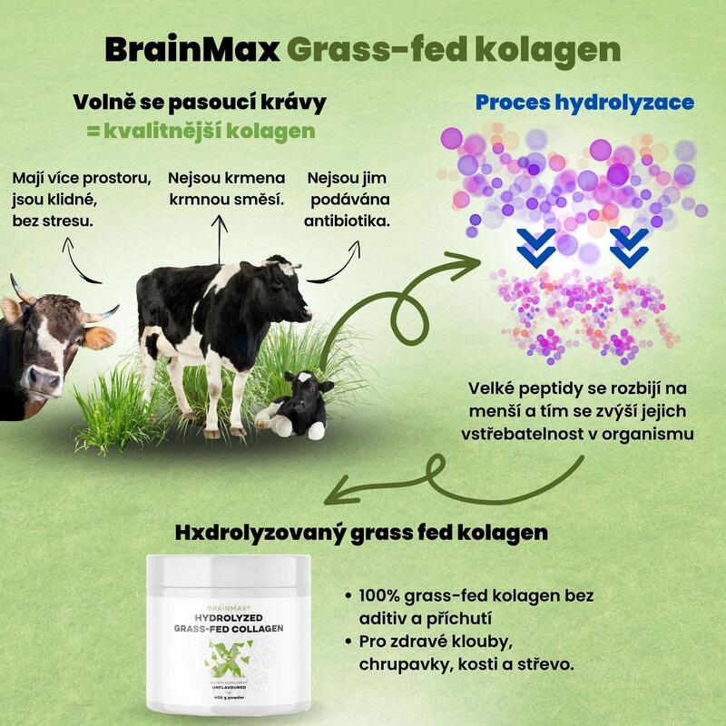 Hydrolyzovaný kolagen Grass-fed Collagen