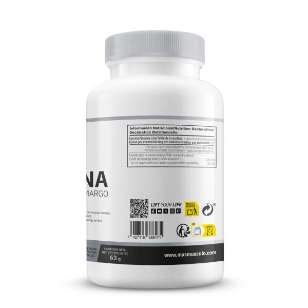 Sinefrina (Synéphrine) 20mg - 100 gélules végétales de MASmusculo 3/6