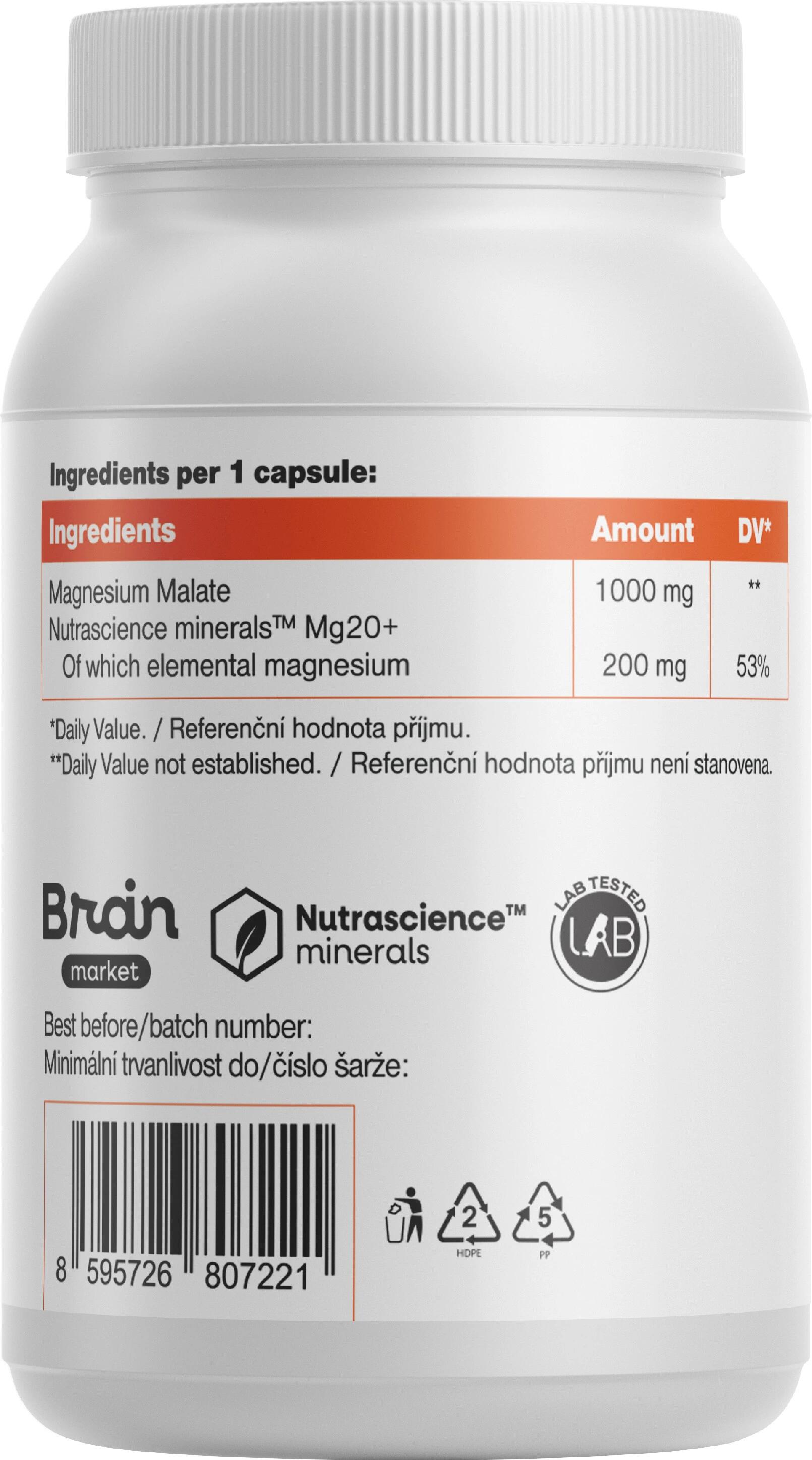 Hořčík malát doplněk stravy Energy Magnesium® 2/7