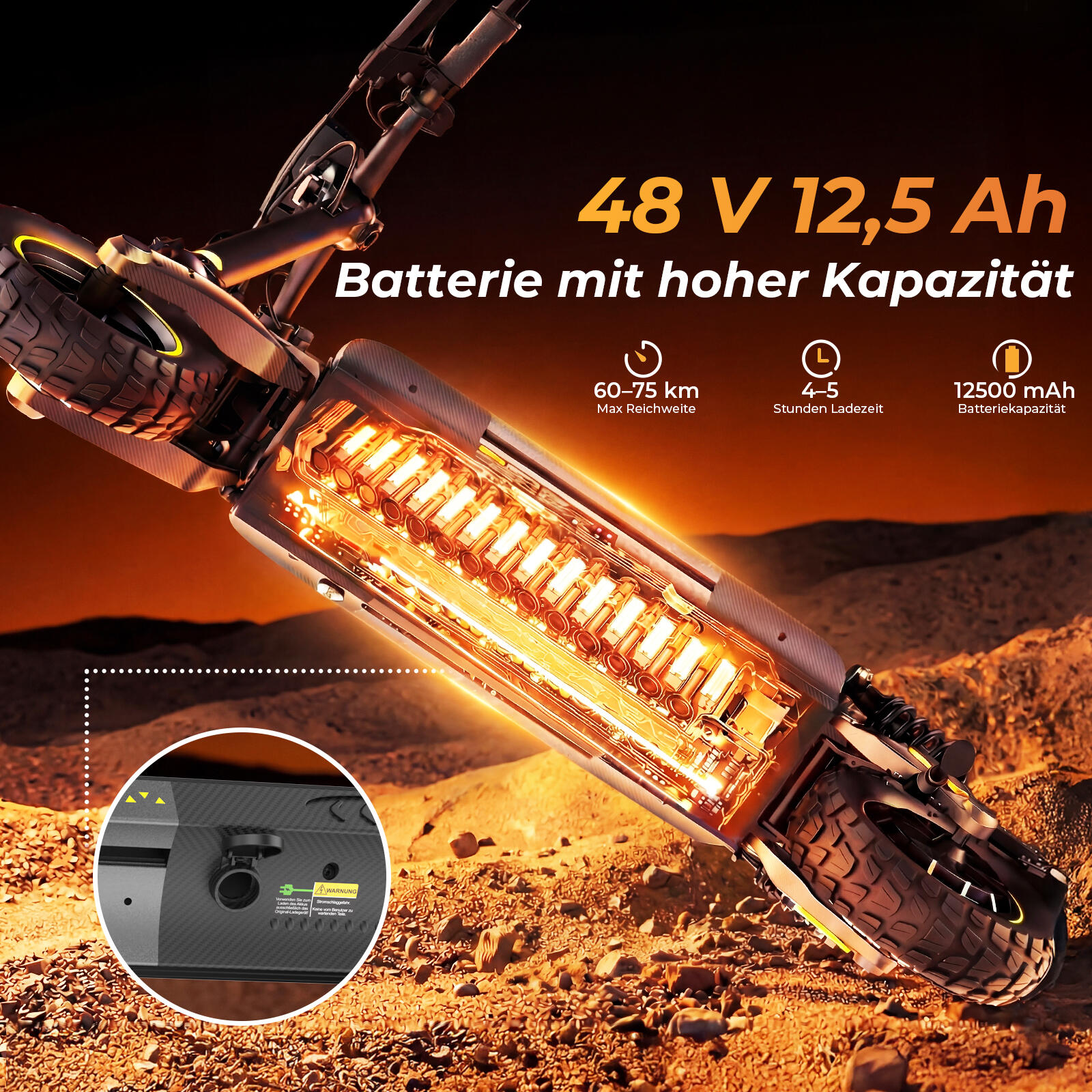 Trottinette électrique unisexe V5 Pro avec ABE 6/7
