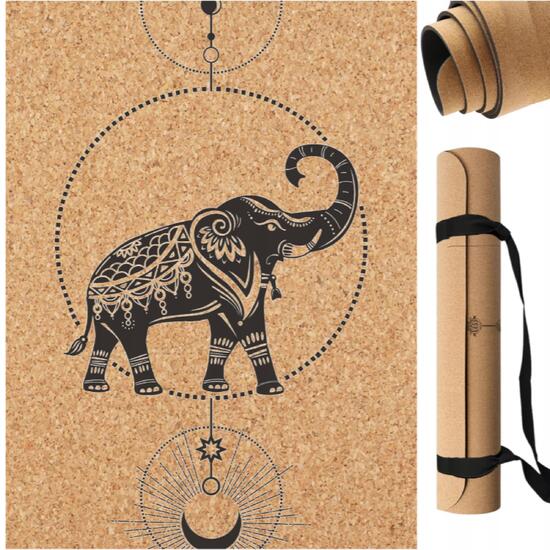 Mata Korek - Kauczuk do Jogi i Ćwiczeń Fit.Me antypoślizgowa