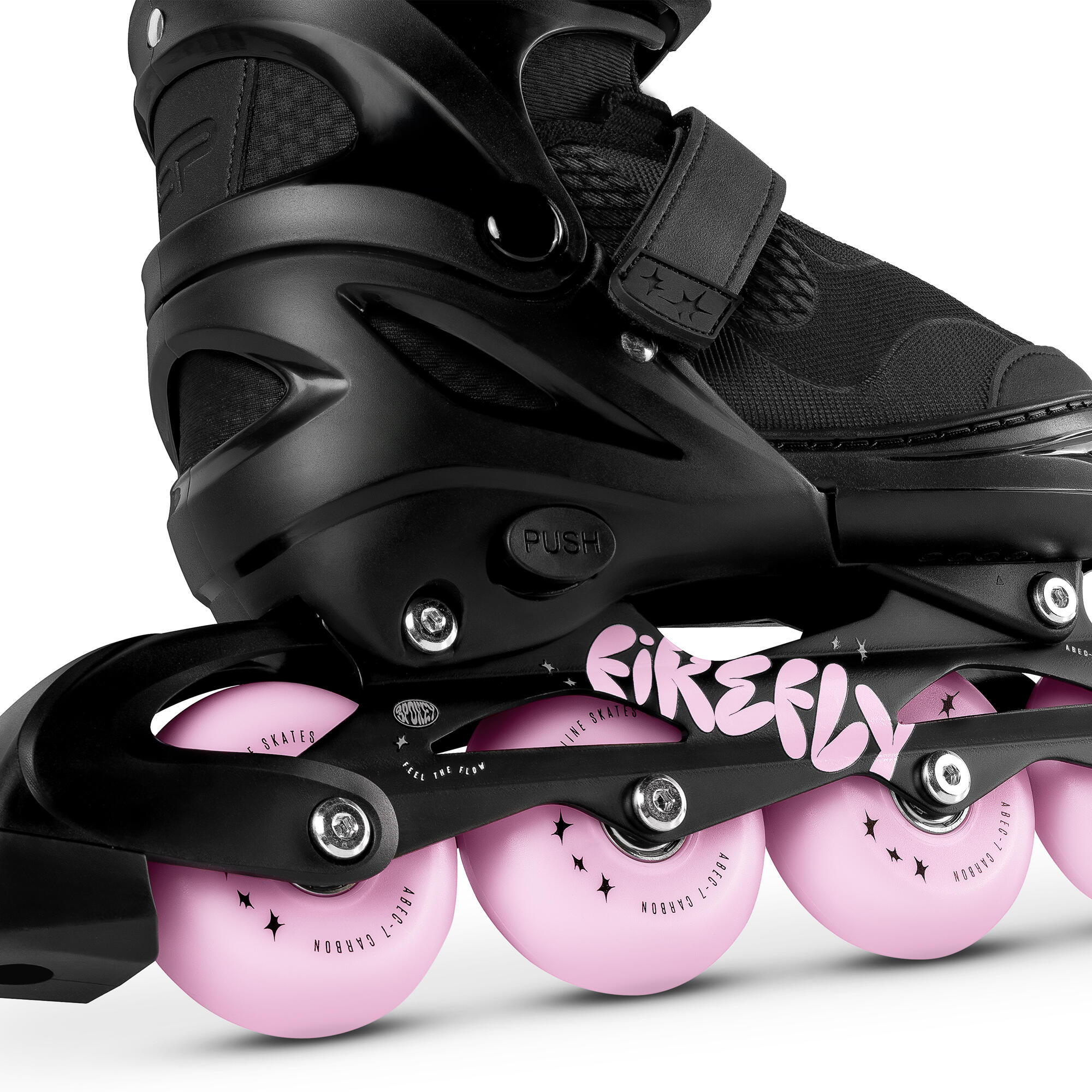 Rolki regulowane ze świecącymi kółkami LED Spokey Firefly 7/7