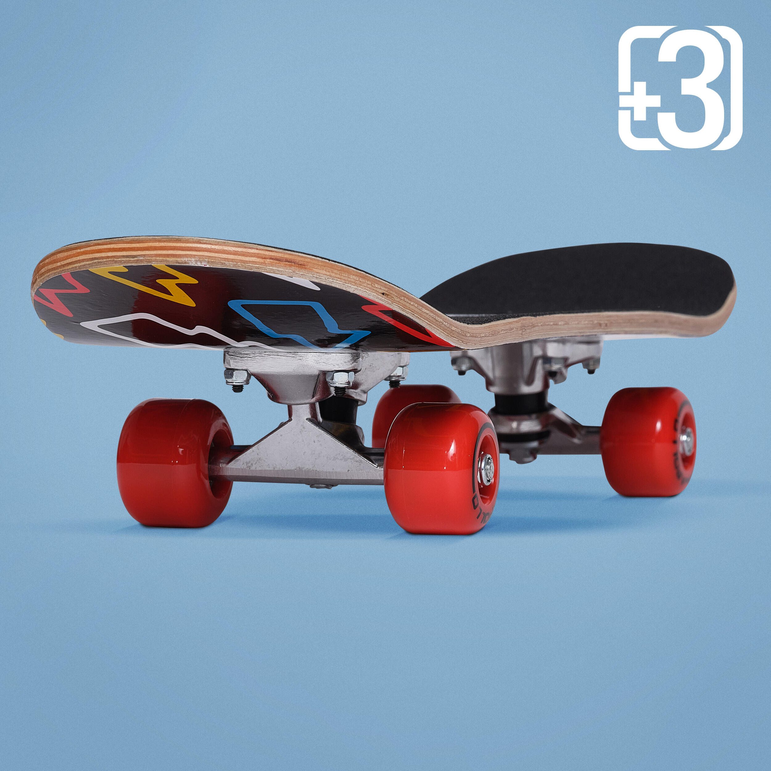 Skateboard infantil Apollo 61cm - tabla completa para principiantes 2/7