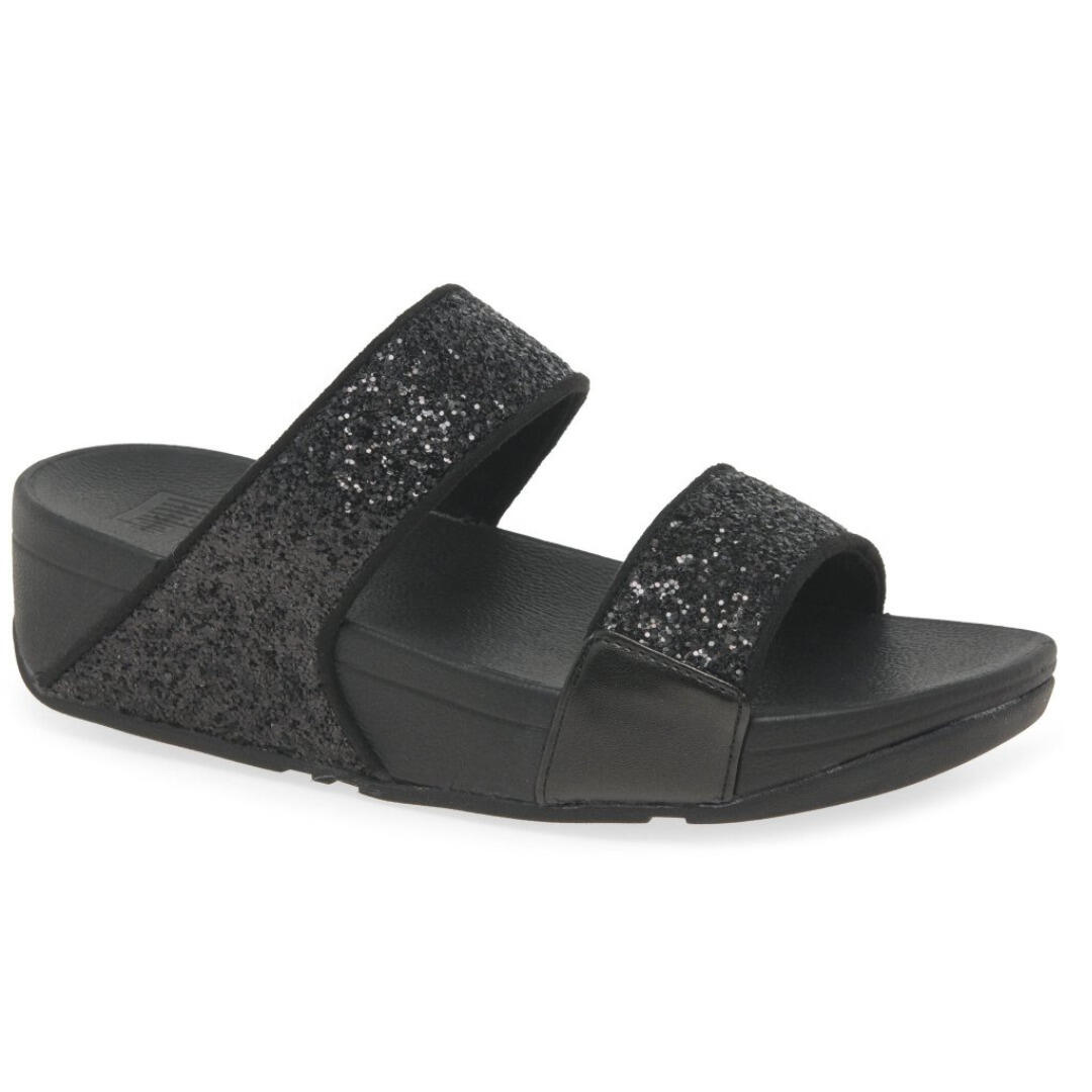 Mules con cuña para mujer FitFlop Lulu Slide 2/7