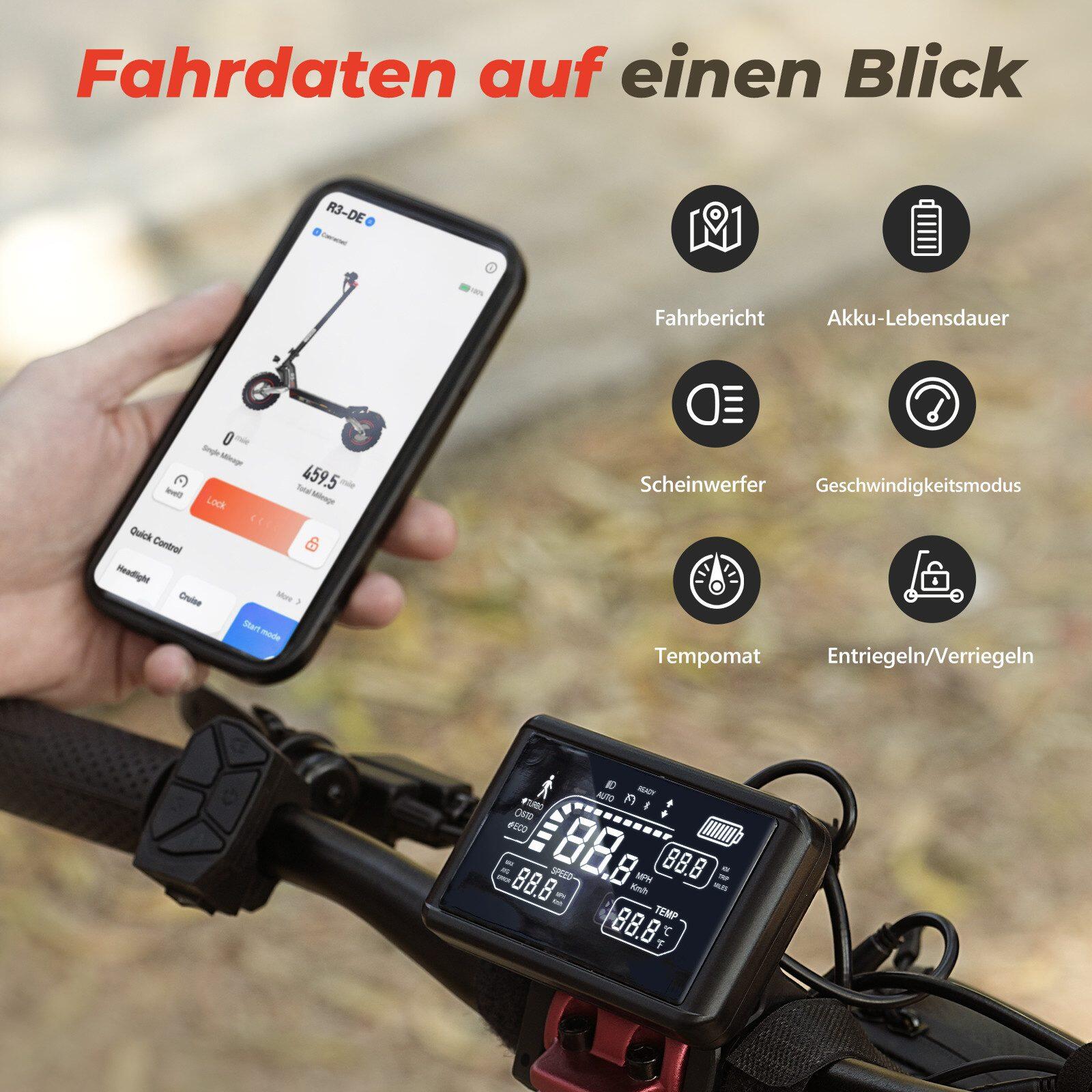 E-Scooter 500W 10 Zoll mit Straßenzulassung 2/7