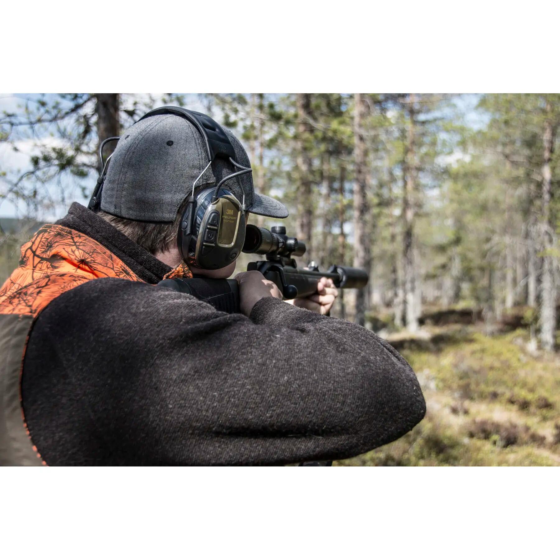 Cache oreilles anti-bruit 3M Peltor Protac Hunter 3/4