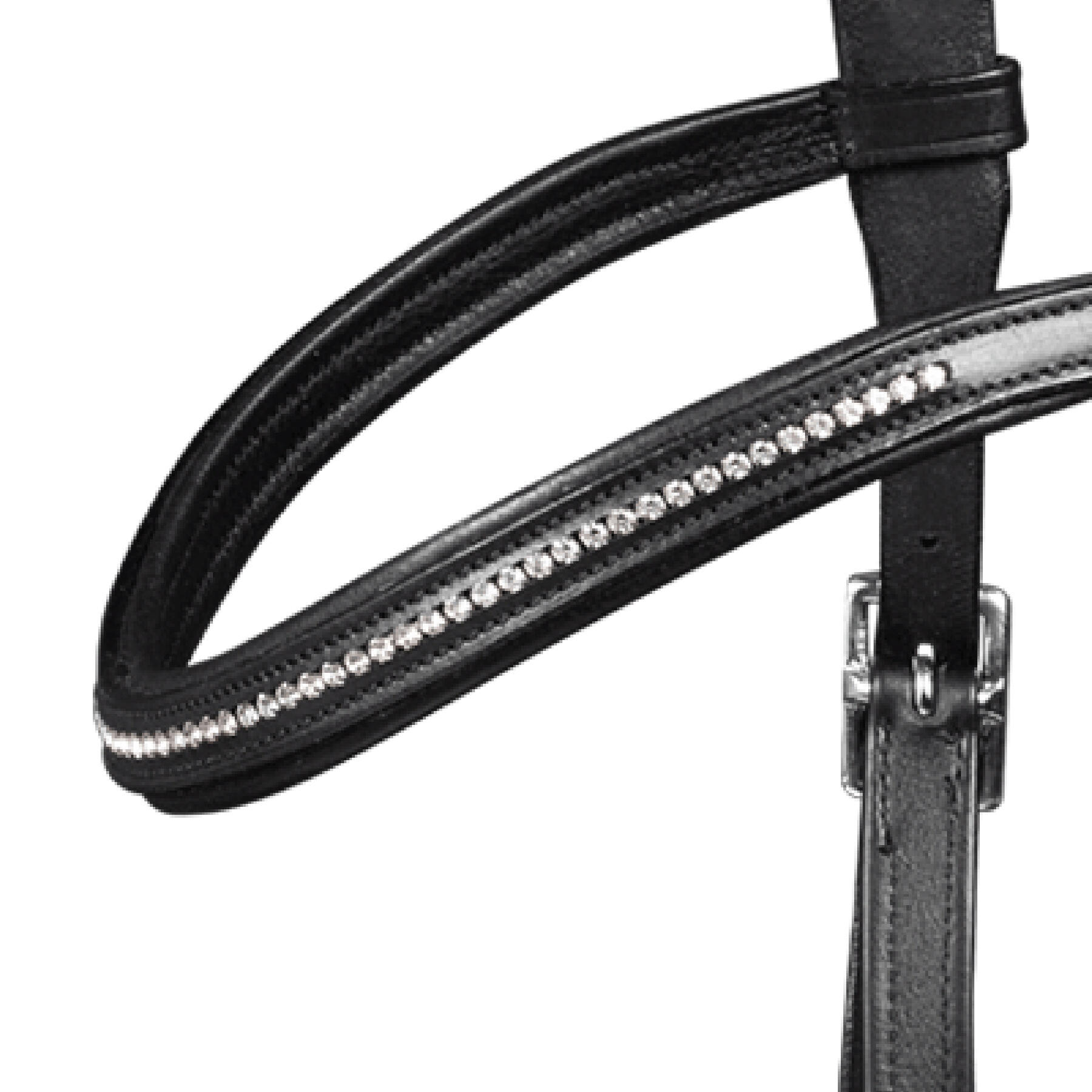 Bridon sans mors pour cheval Waldhausen X-Line Nuova 2/5