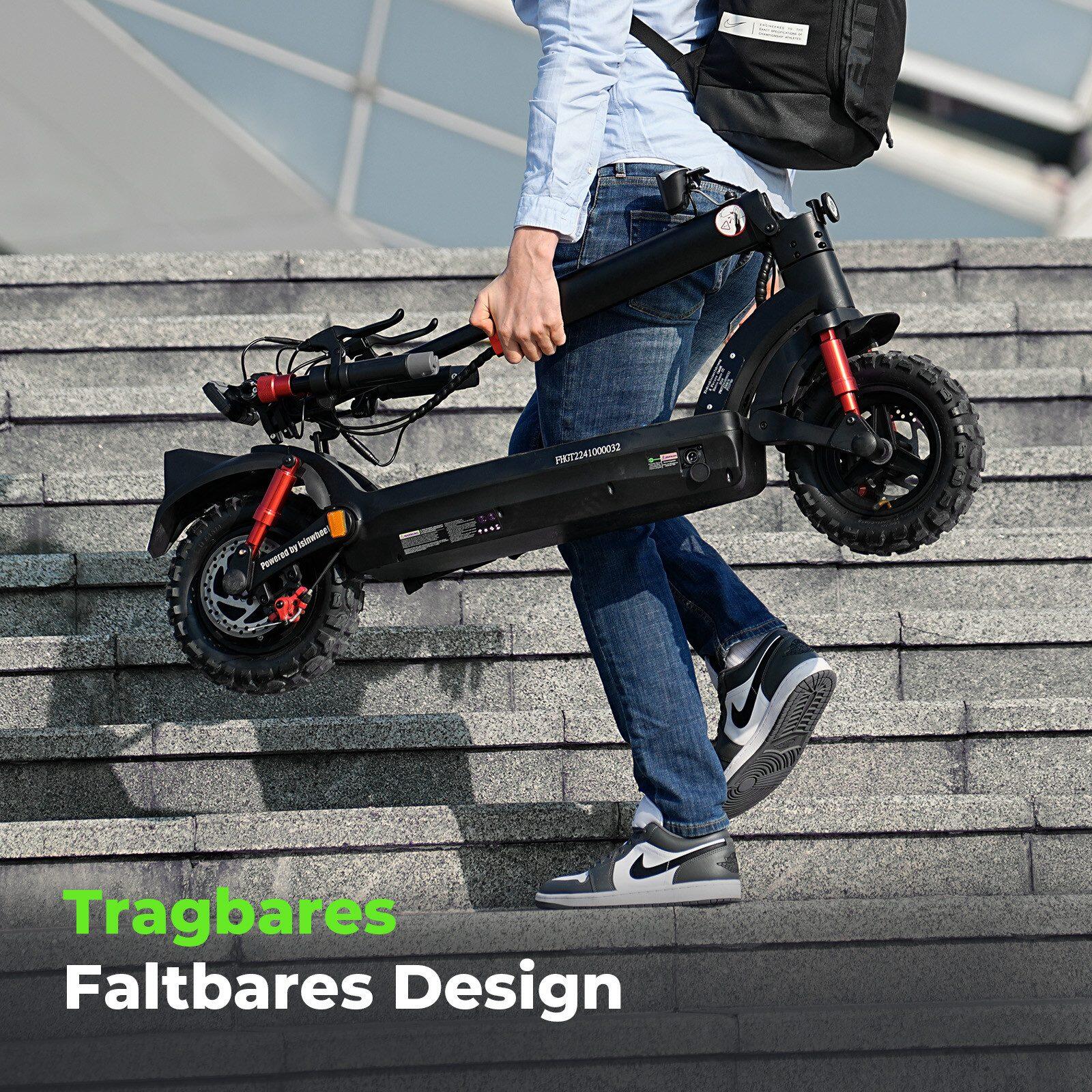 Trottinette électrique homologuée pour la route (ABE), pneus de 11 pouces 6/7
