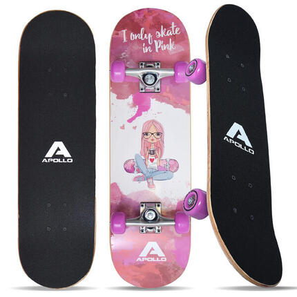 Skateboard enfant Apollo 71 cm – planche complète débutant