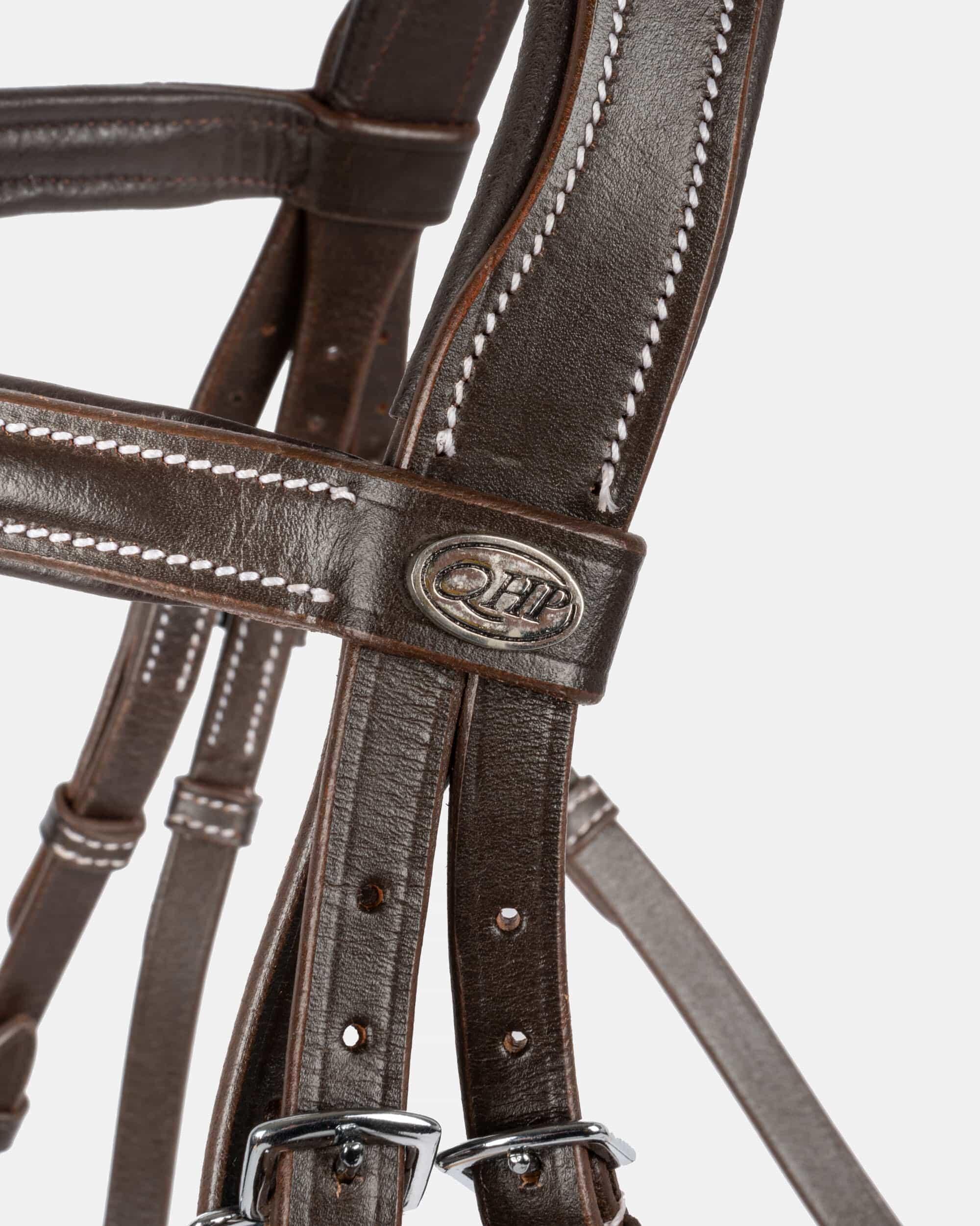 Briglia combinata da equitazione con nasello QHP Allemande 3/7