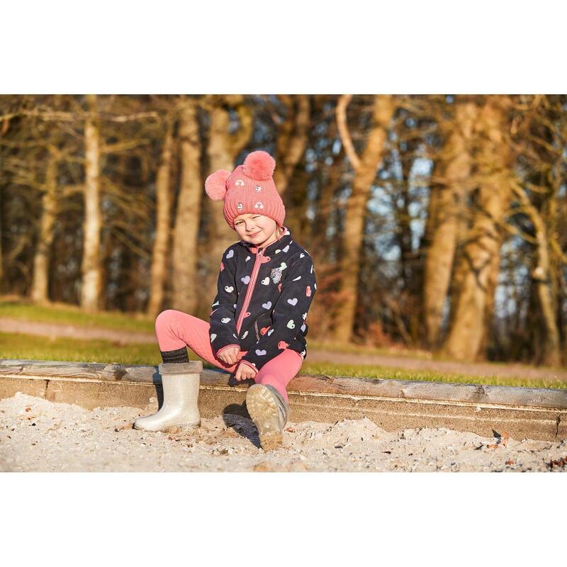 Legging pentru echitație Equipage cu grip complet pentru fete