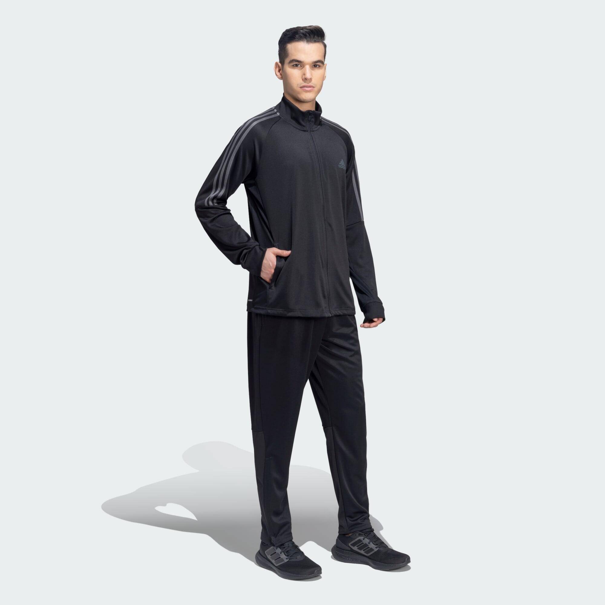 Adidas M SERENO TS Men Sports Track Suit Black -  4