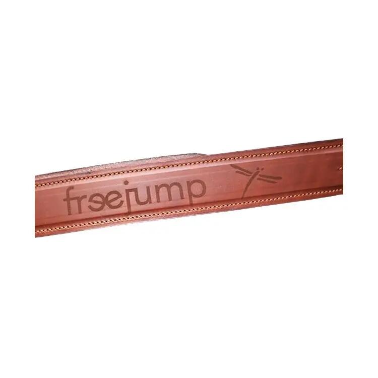 Steigbügelriemen Reiten Leder Free Jump Classic Wide 6/6