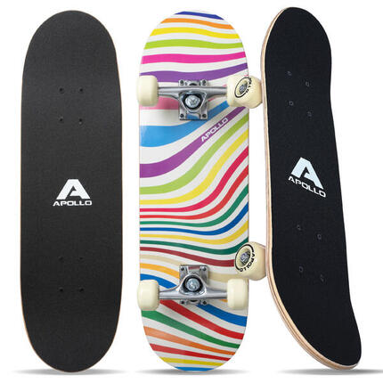 Skateboard enfant Apollo 71 cm – planche complète débutant