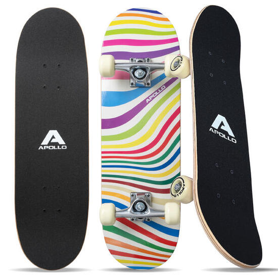 Skateboard enfant Apollo 71 cm – planche complète débutant
