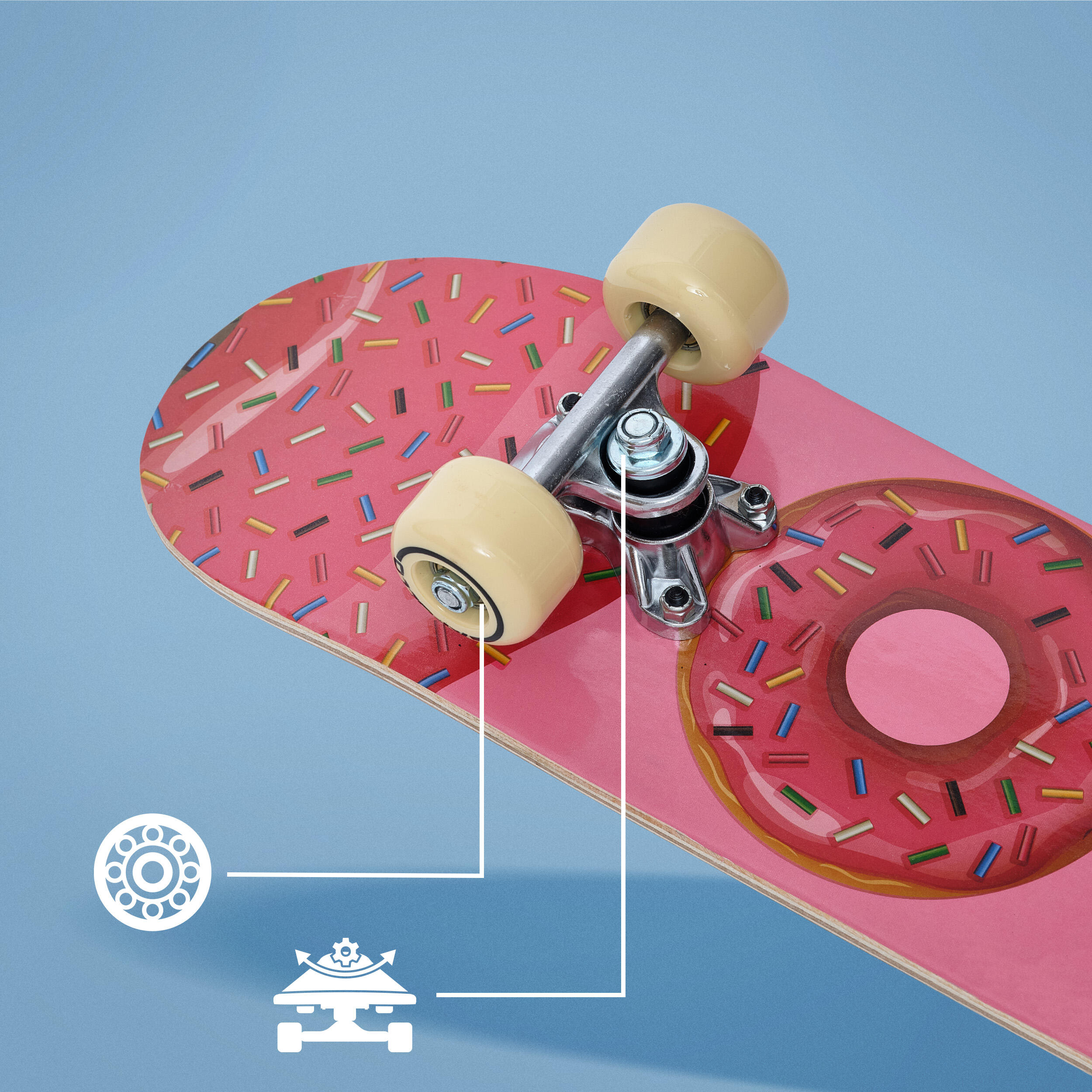 Apollo Kinder Skateboard 61 cm – Komplettboard für Einsteiger 3/7