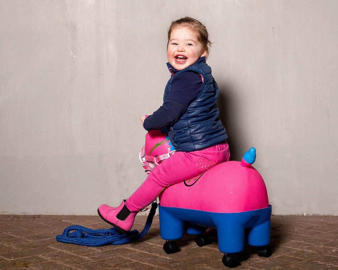 Pantalon équitation bébé QHP Mickey 2/3