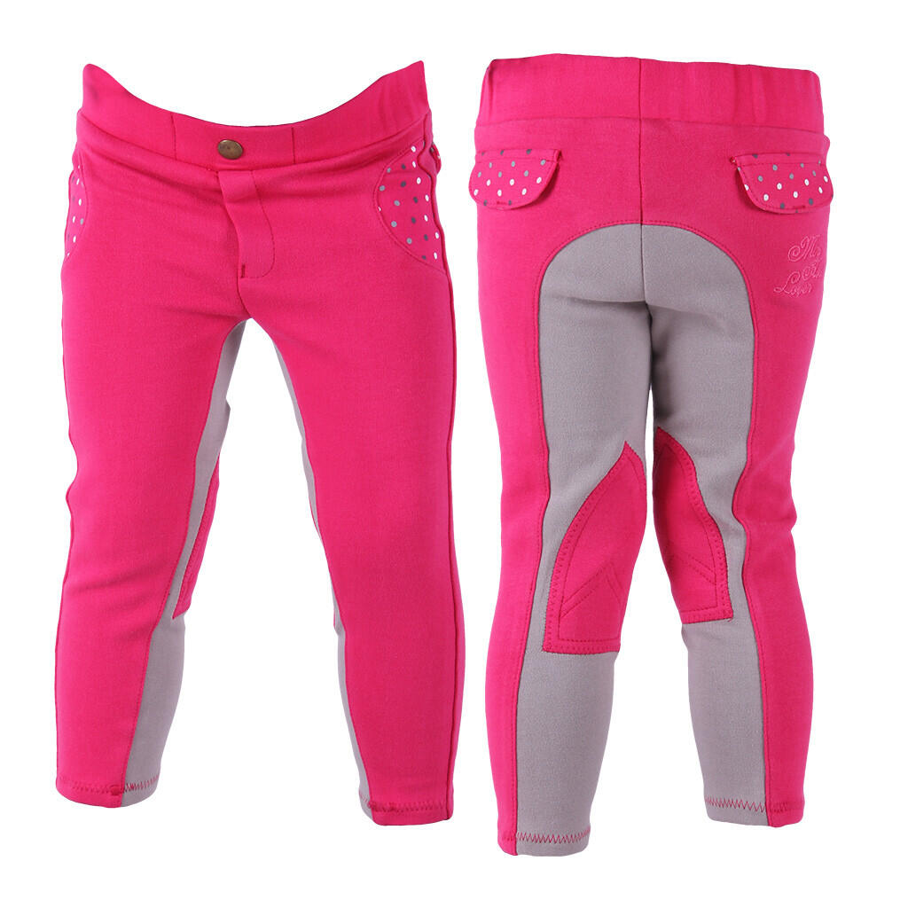 Pantalon équitation bébé QHP Mickey 3/3