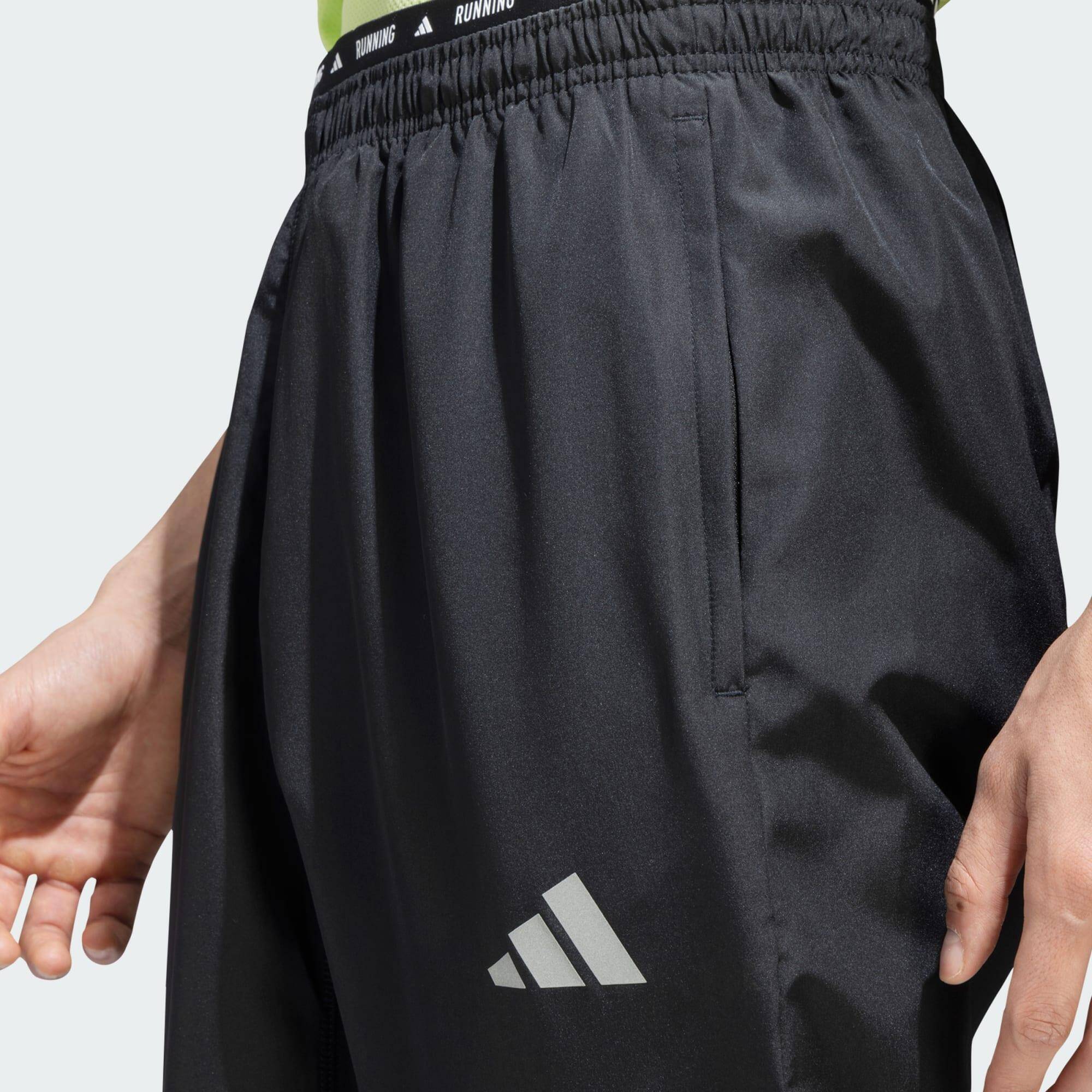 Adidas Run 3S Pnt M Men Running Track Pant Black -  5
