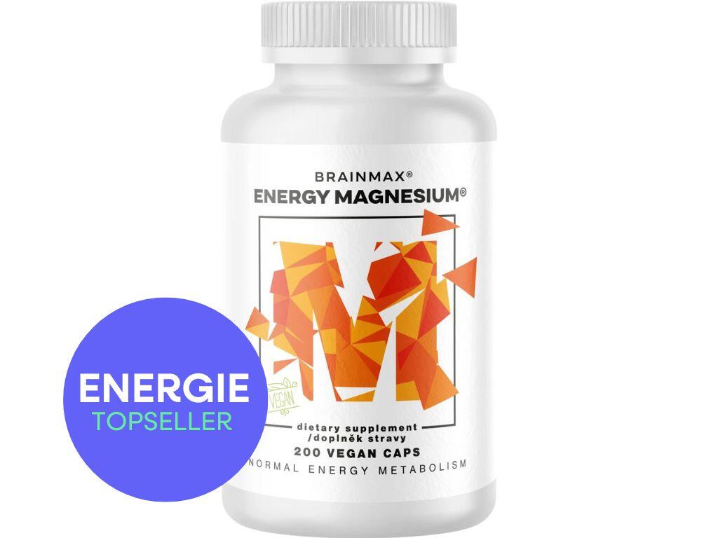 BRAIN MAX Hořčík malát doplněk stravy Energy Magnesium®