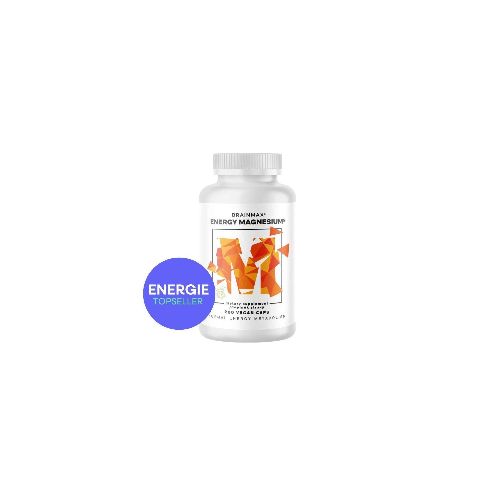BRAIN MAX Hořčík malát doplněk stravy Energy Magnesium®