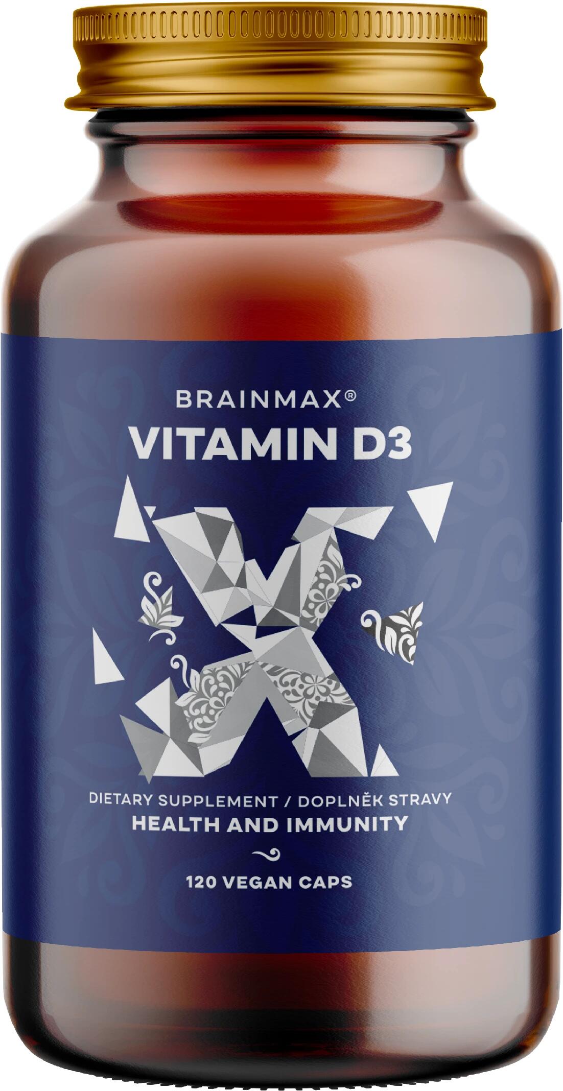 BRAIN MAX Vitamín D3 doplněk stravy