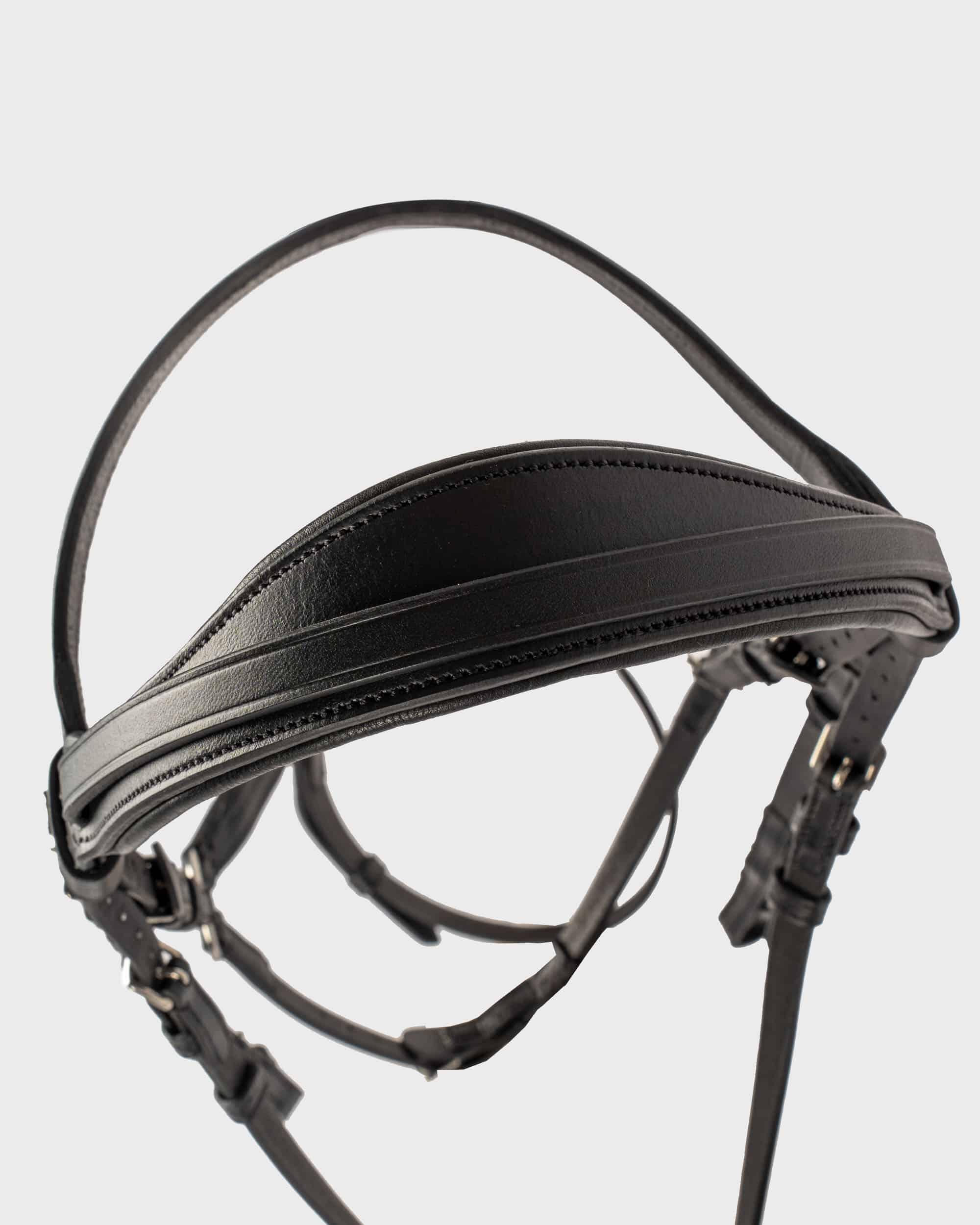 Snaffle hoofdstel met Mexicaanse neusriem Kavalkade Carlos 3/6