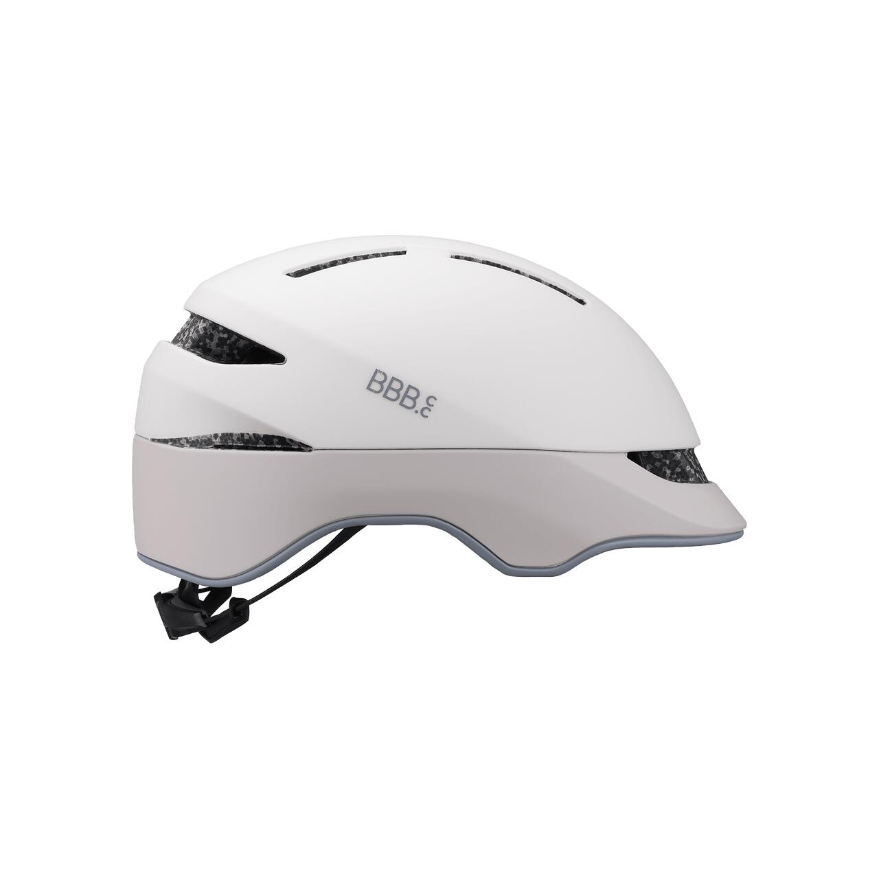 Stadthelm SideStreet MIPS Unisex Inmold-Konstruktion S (51-55cm) Mattes Grau 4/5