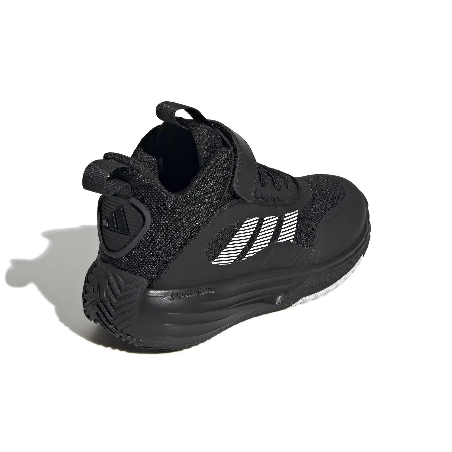 Chaussures de basket adidas Ownthegame 3.0 noir junior unisexe 4/7