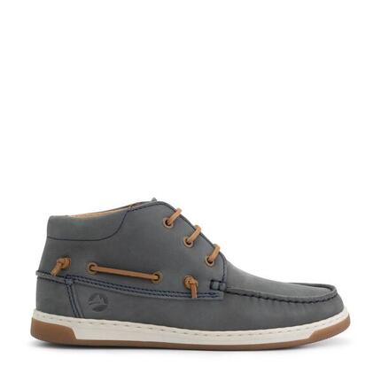 Maenporth Femme - Chaussures à lacets mi-hautes - Cuir - Gris