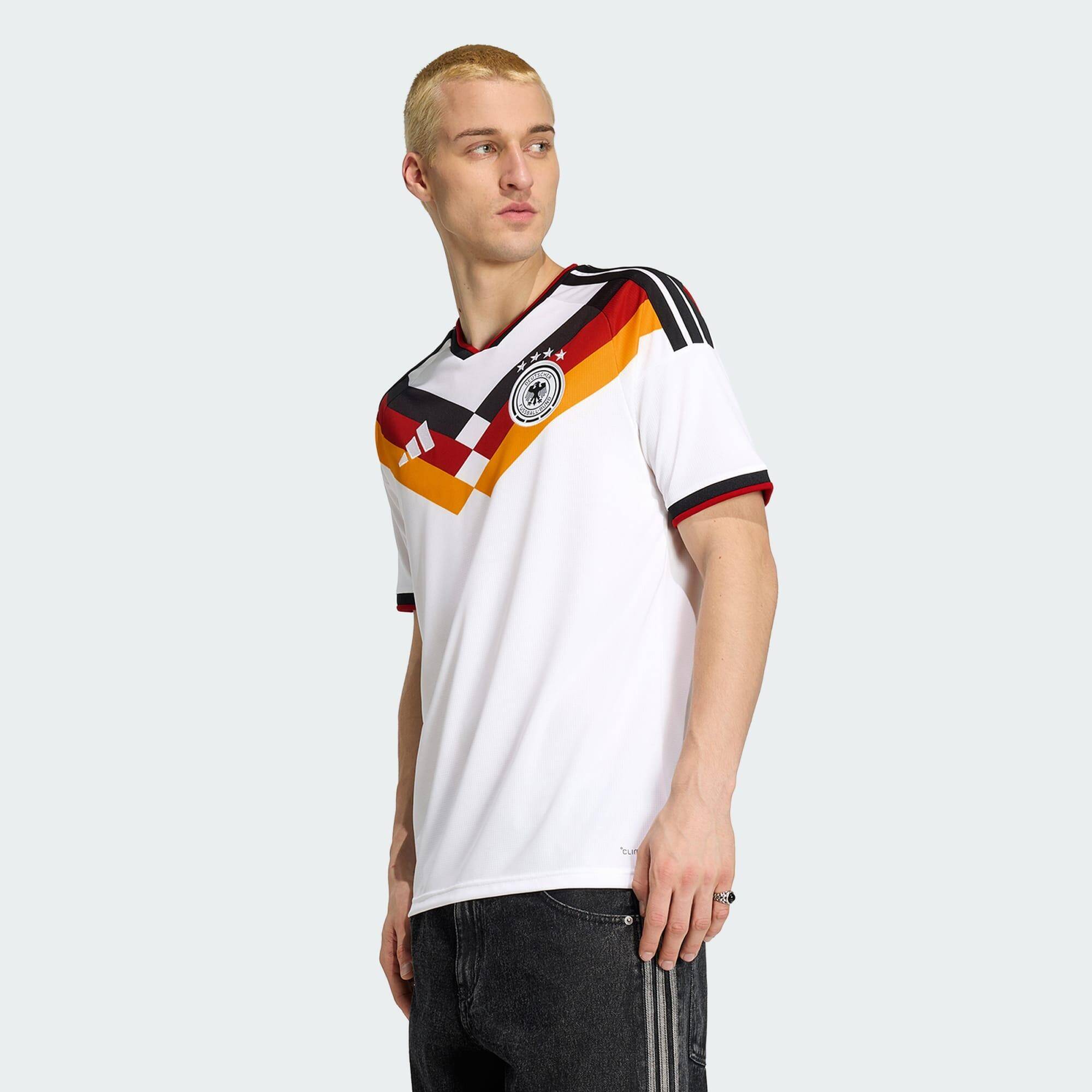 Adidas DFB H JSY Men Football JERSEYS White -  5
