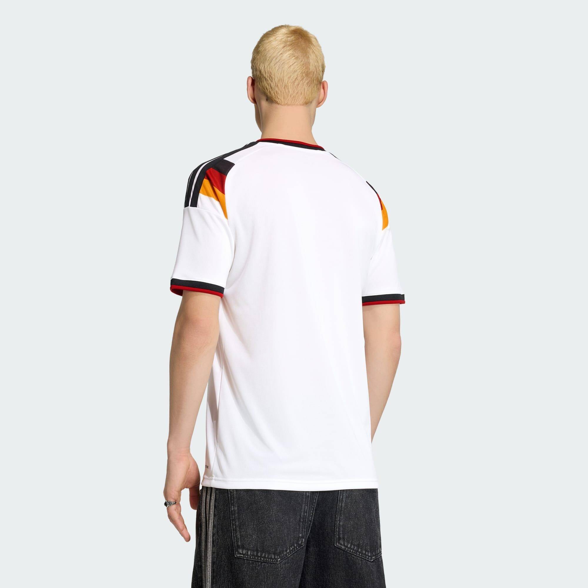 Adidas DFB H JSY Men Football JERSEYS White -  4