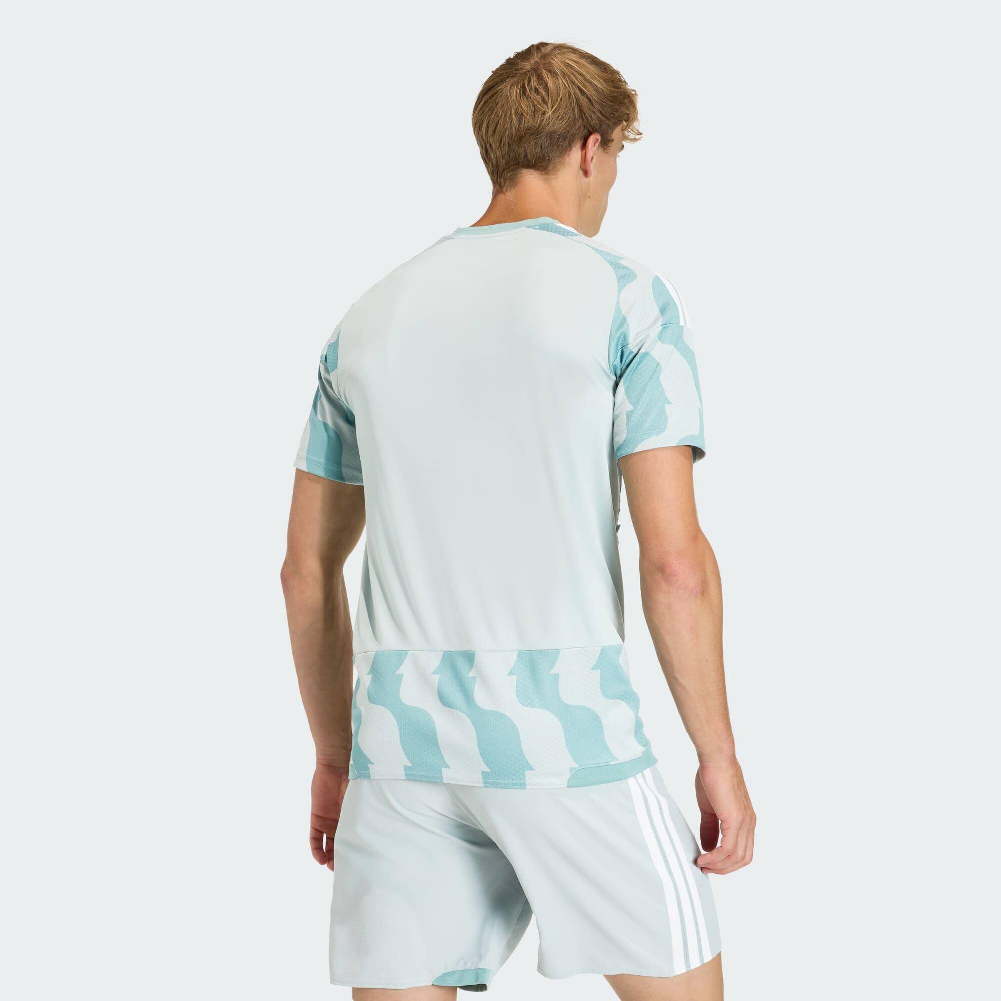 Adidas T26 CM GFX JSYM Men Football JERSEYS Green -  3