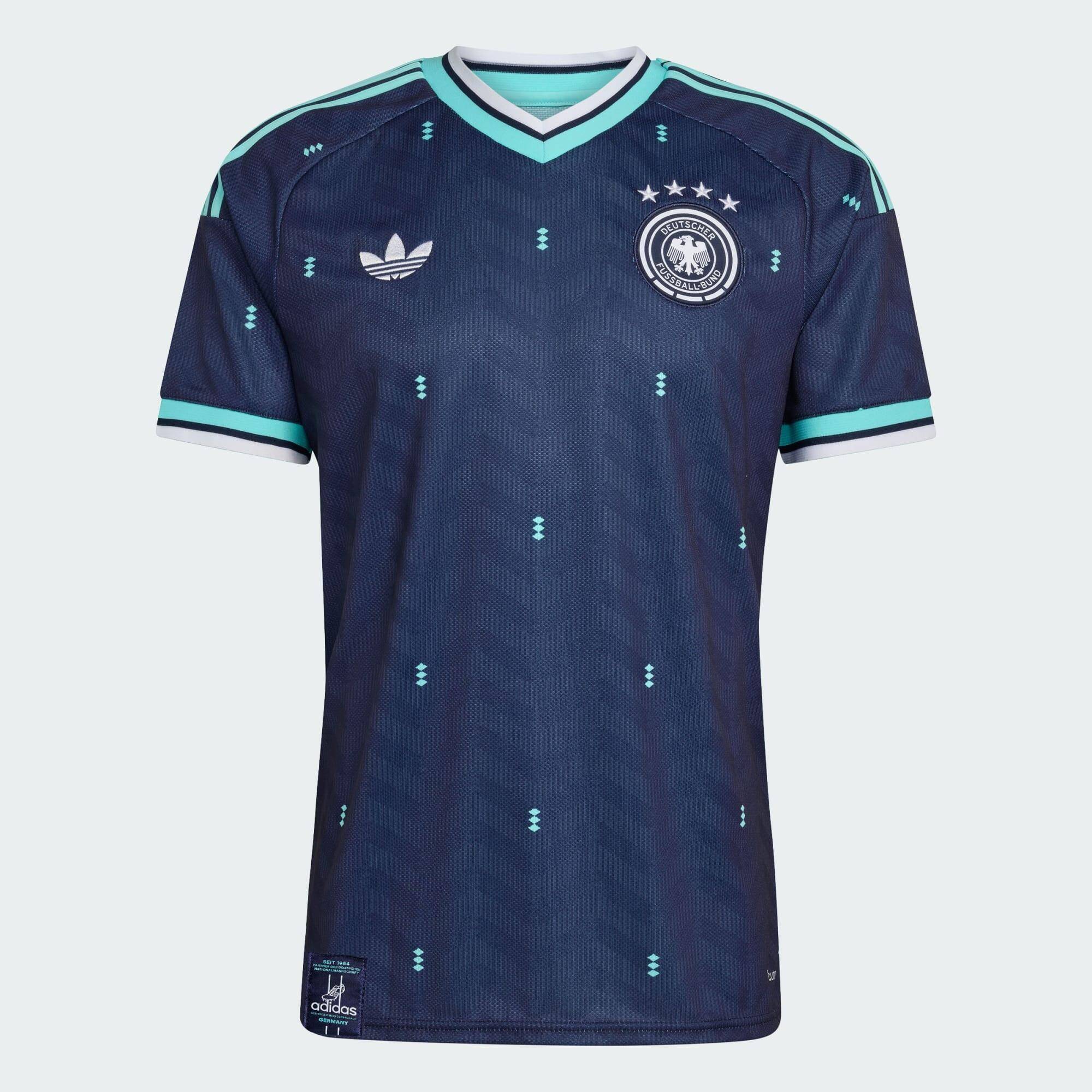 Adidas DFB A JSY Men Football JERSEYS Blue -  1